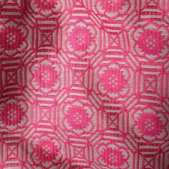 Elorie Strapless Pink & White Dress - Size Small - Picture 2 of 6